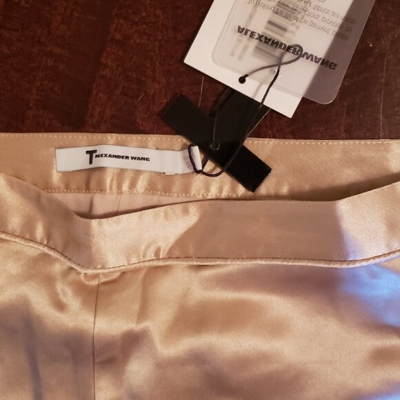 T by Alexander Wang Satin Shorts NEW - Picture 9 of 10
